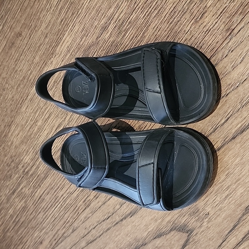 Zara Kids Black Sandals